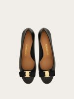 Ferragamo Vara bow block heel pump - Image 2